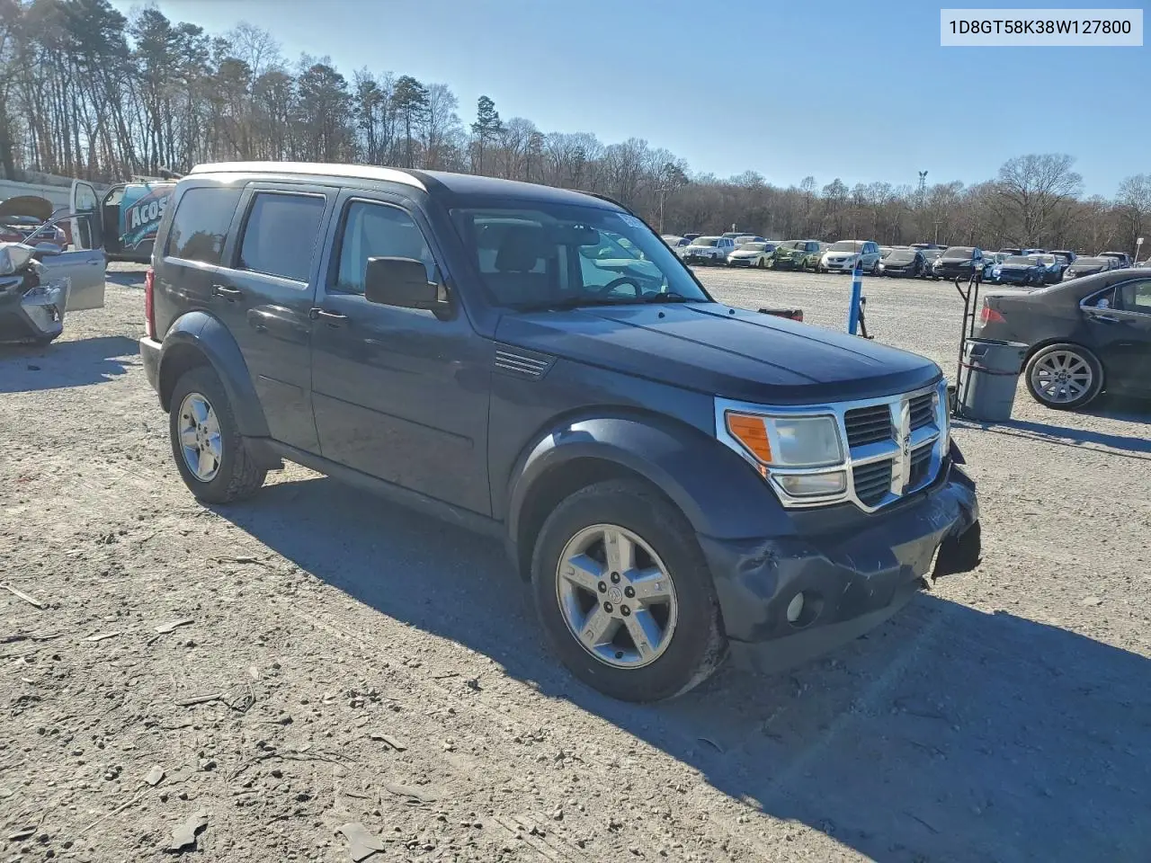 1D8GT58K38W127800 2008 Dodge Nitro Slt