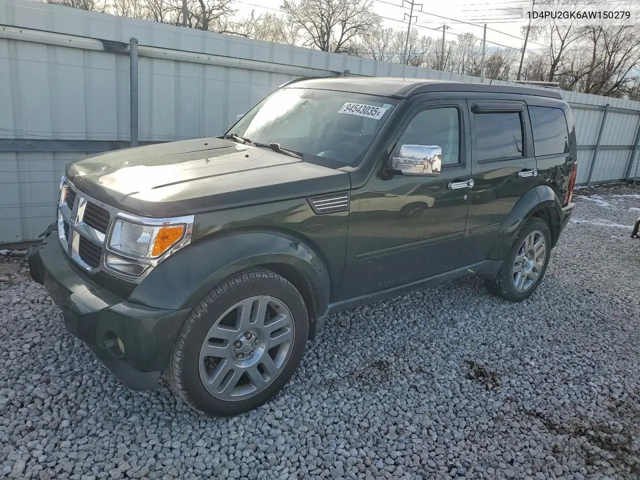 1D4PU2GK6AW150279 2010 Dodge Nitro Se