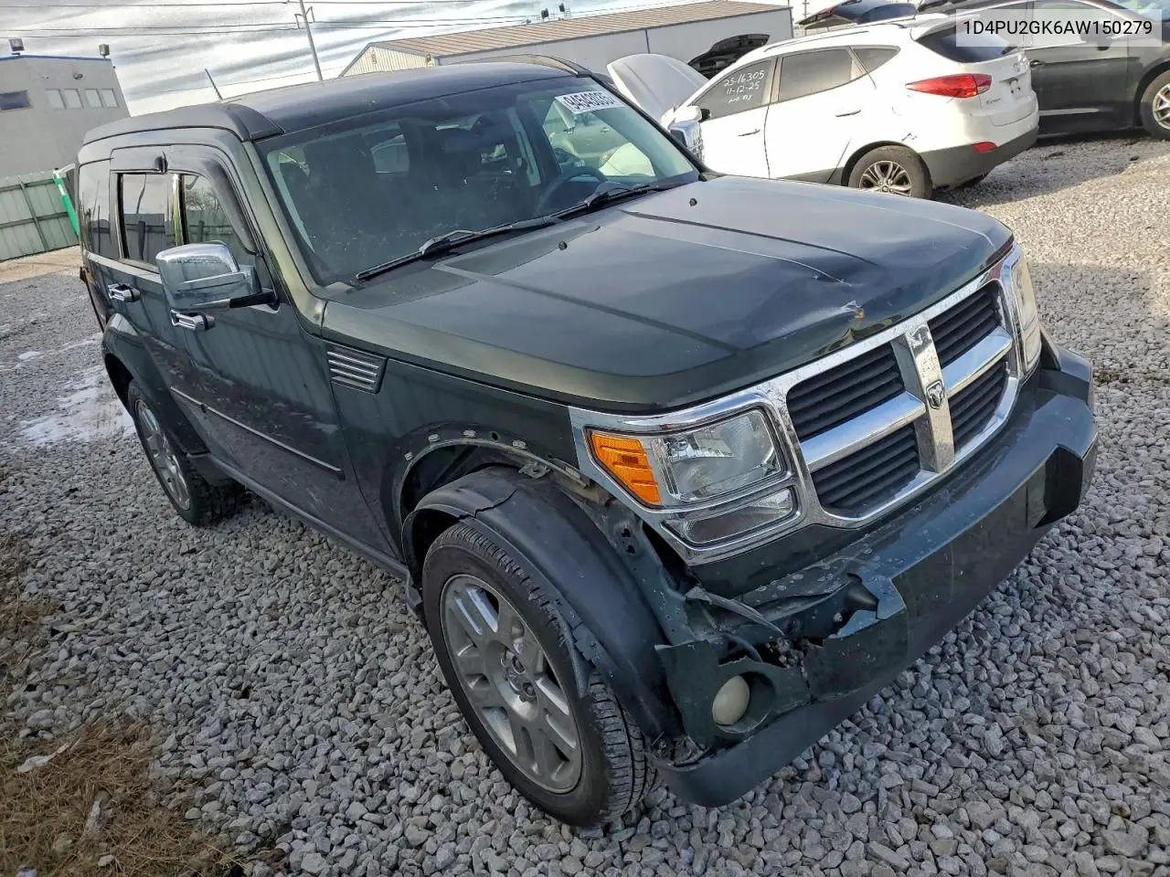1D4PU2GK6AW150279 2010 Dodge Nitro Se