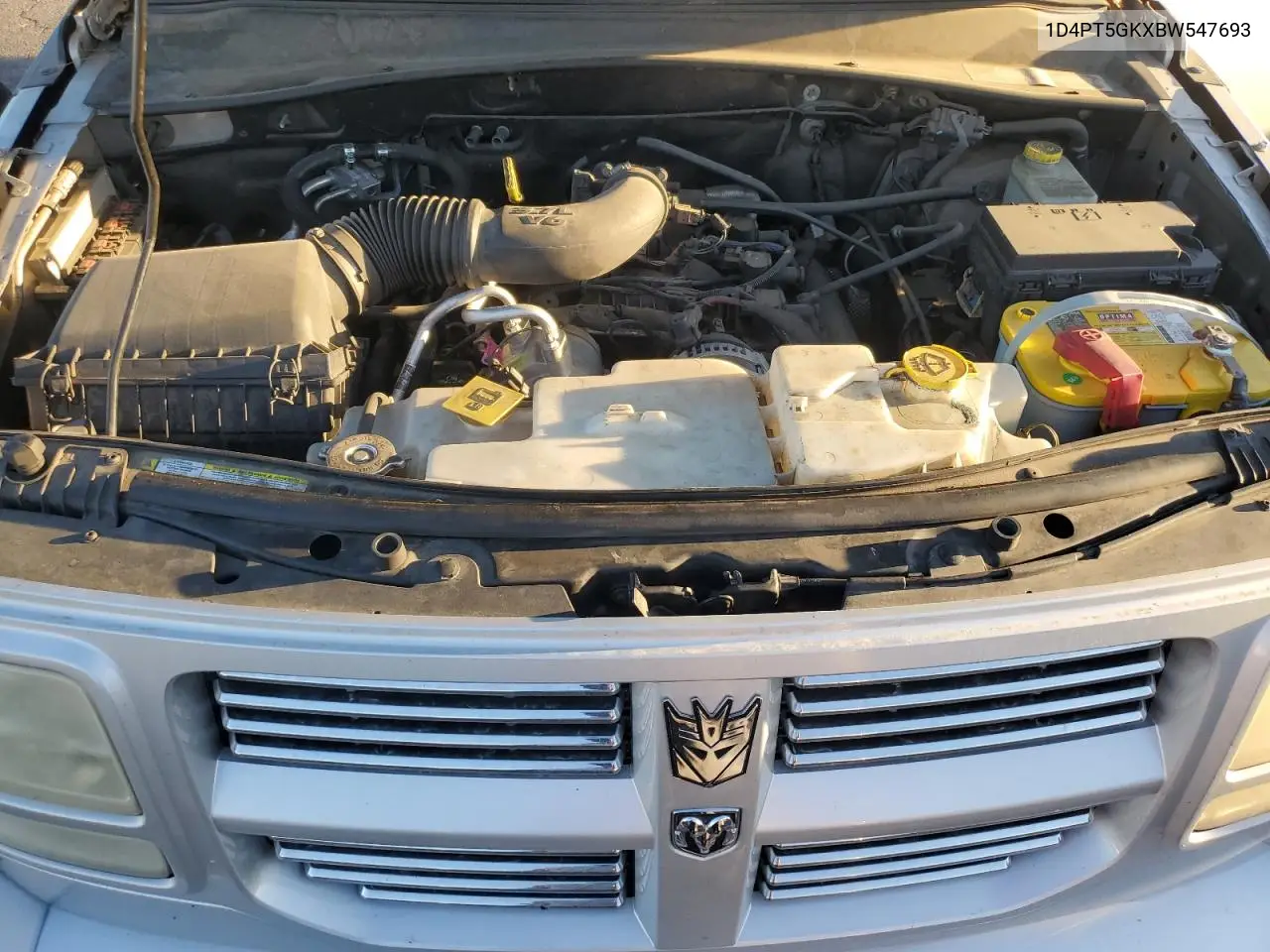 1D4PT5GKXBW547693 2011 Dodge Nitro Sxt