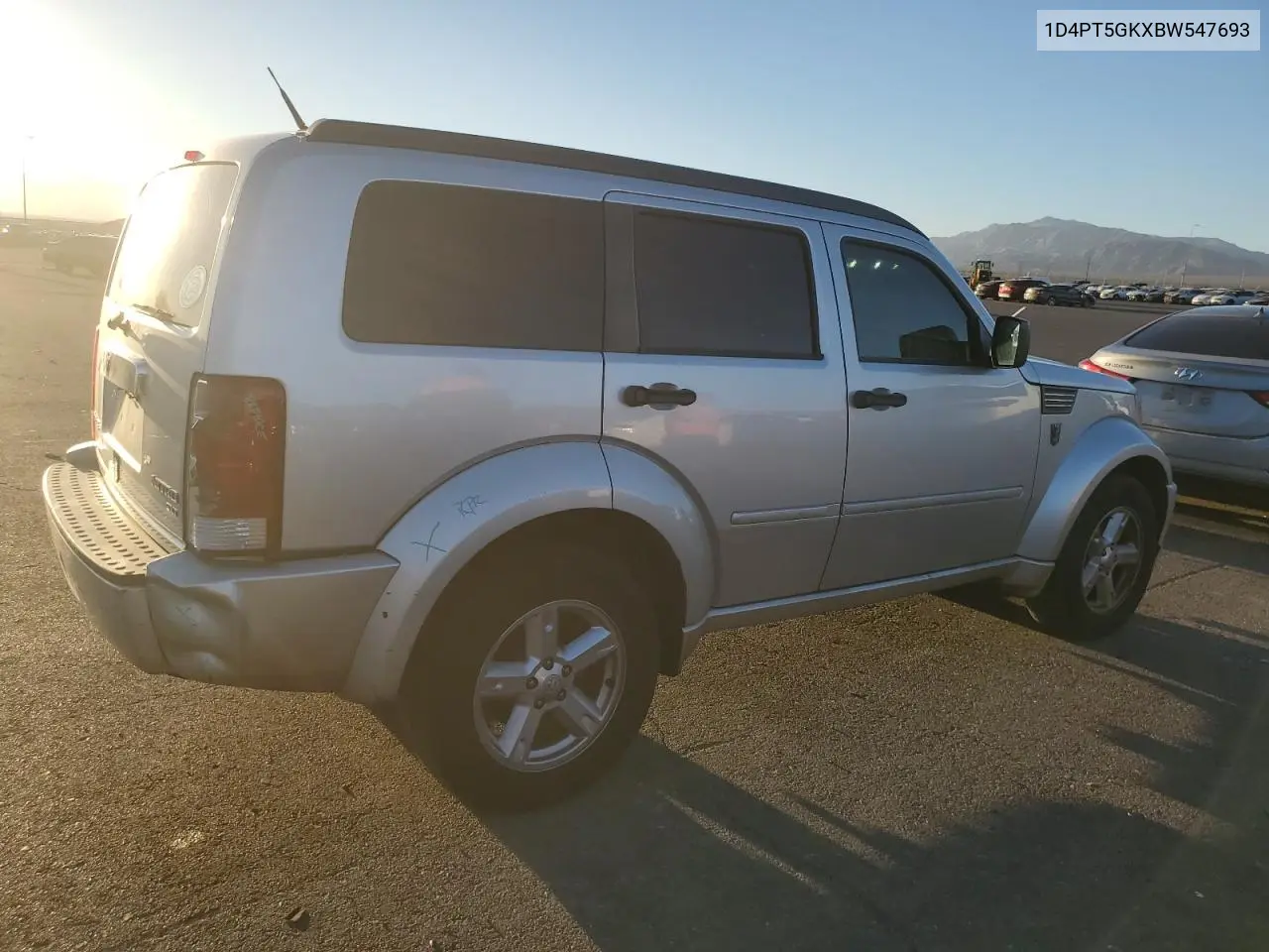 1D4PT5GKXBW547693 2011 Dodge Nitro Sxt
