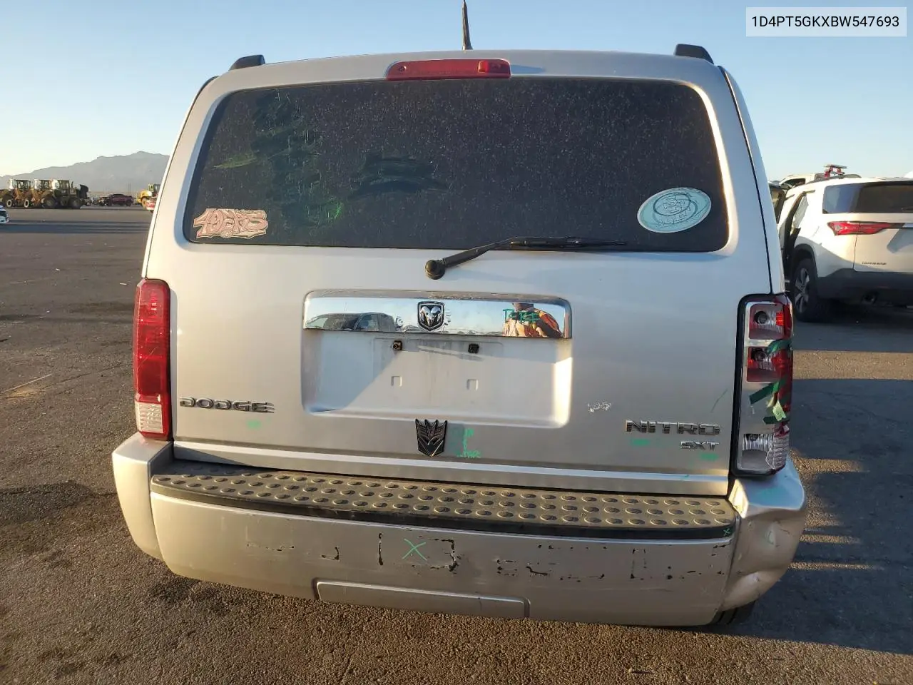 1D4PT5GKXBW547693 2011 Dodge Nitro Sxt
