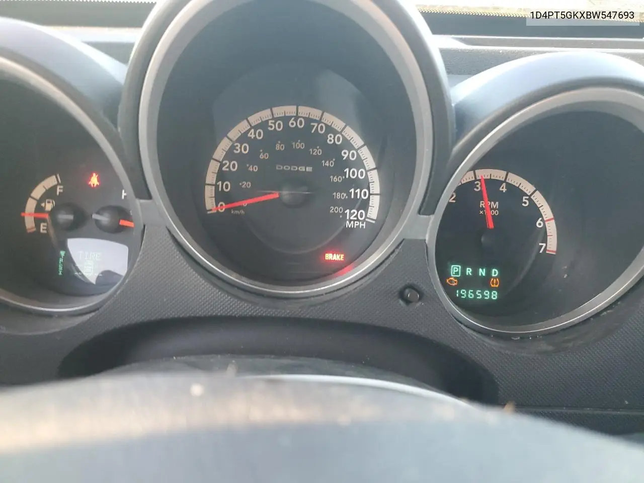 1D4PT5GKXBW547693 2011 Dodge Nitro Sxt