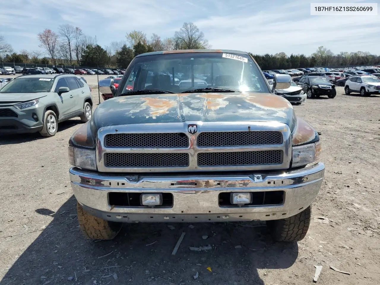 1B7HF16Z1SS260699 1995 Dodge Ram 1500