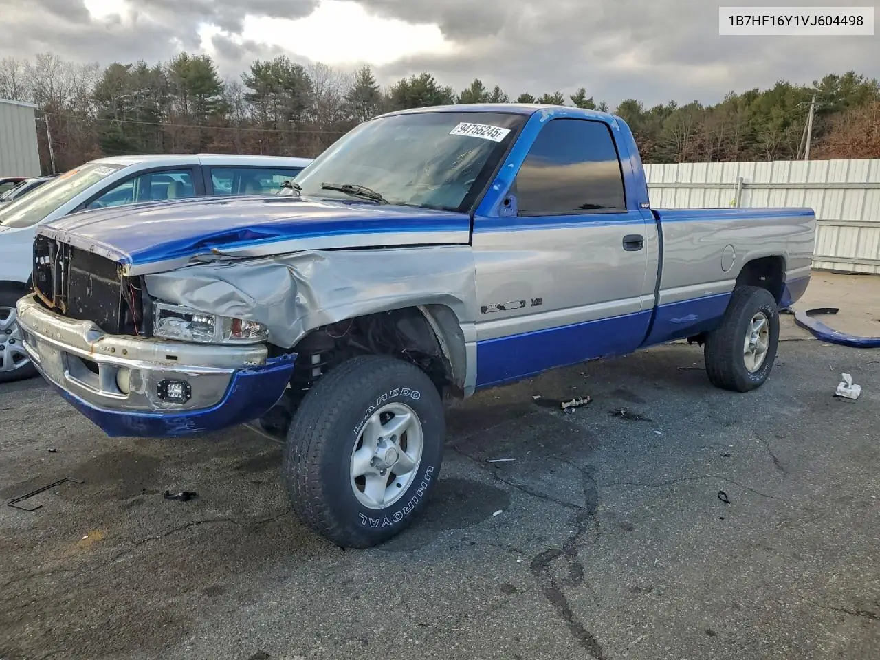 1B7HF16Y1VJ604498 1997 Dodge Ram 1500