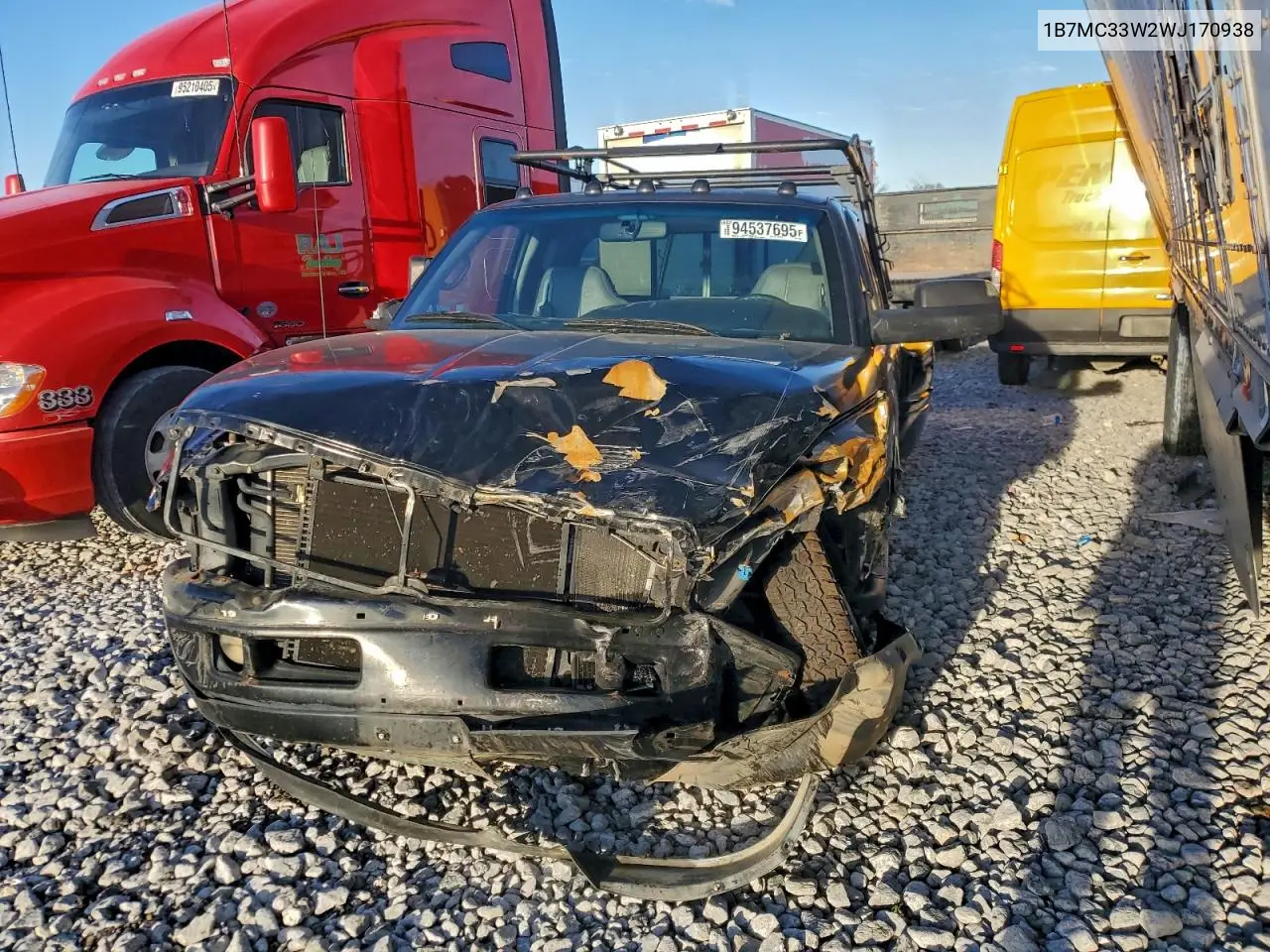 1B7MC33W2WJ170938 1998 Dodge Ram 3500