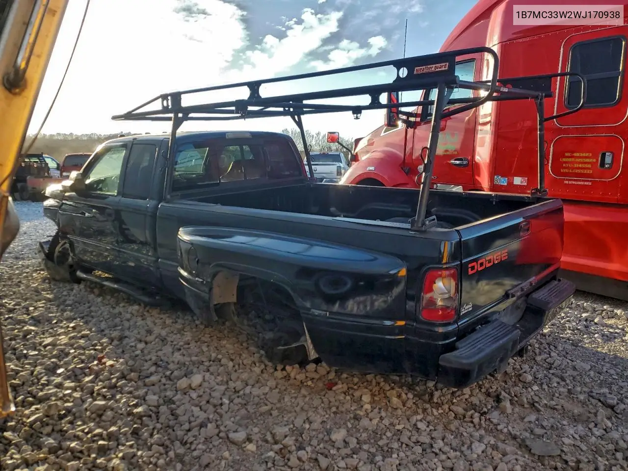 1B7MC33W2WJ170938 1998 Dodge Ram 3500