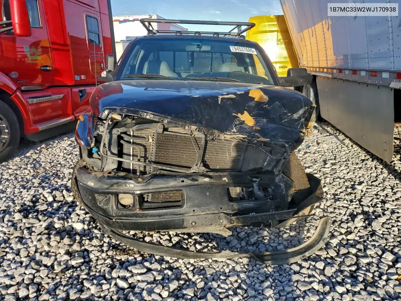 1B7MC33W2WJ170938 1998 Dodge Ram 3500