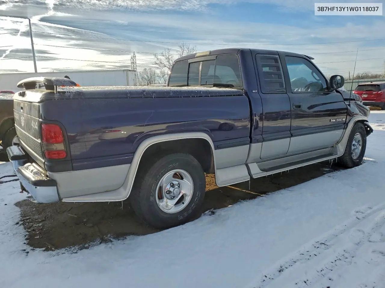 3B7HF13Y1WG118037 1998 Dodge Ram 1500