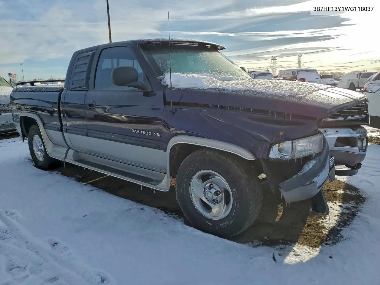 3B7HF13Y1WG118037 1998 Dodge Ram 1500