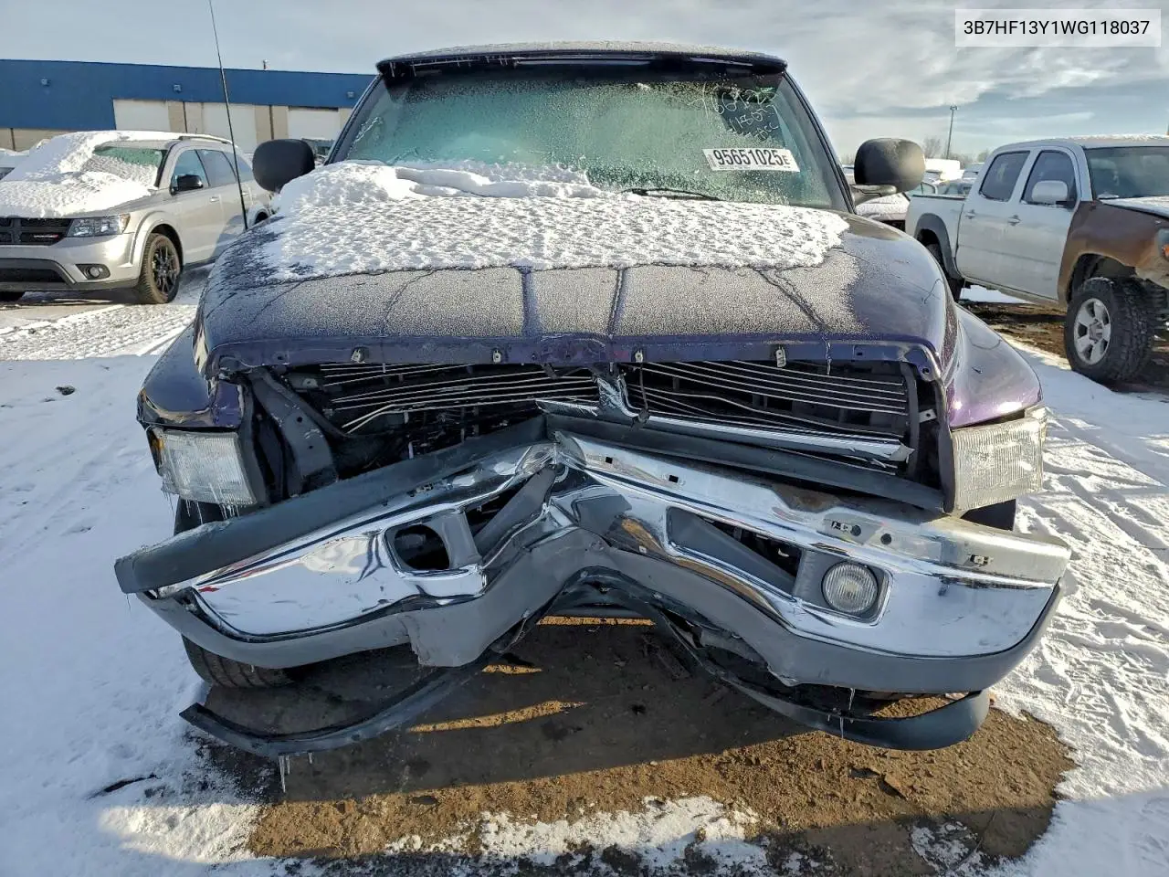 3B7HF13Y1WG118037 1998 Dodge Ram 1500