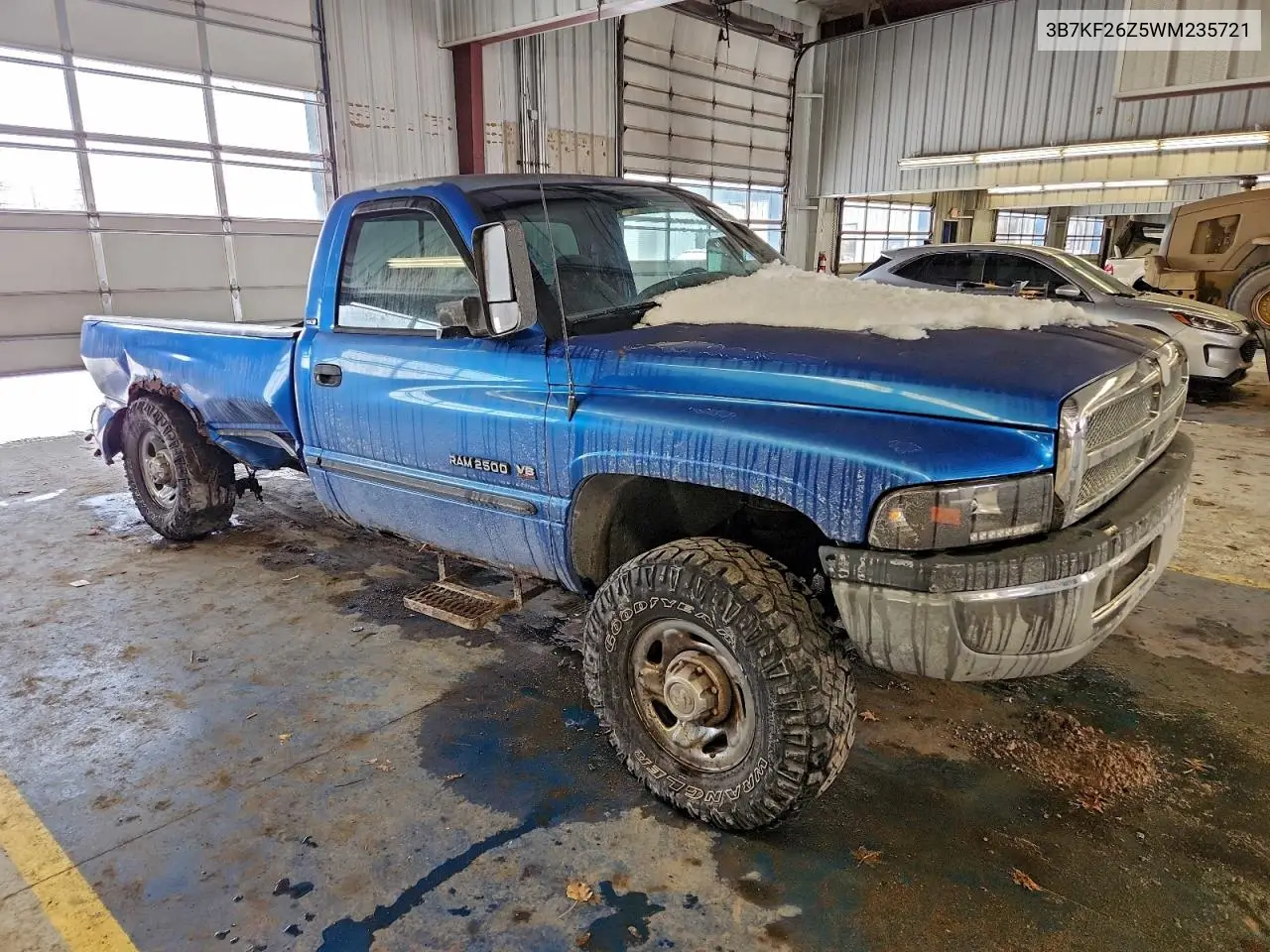 3B7KF26Z5WM235721 1998 Dodge Ram 2500