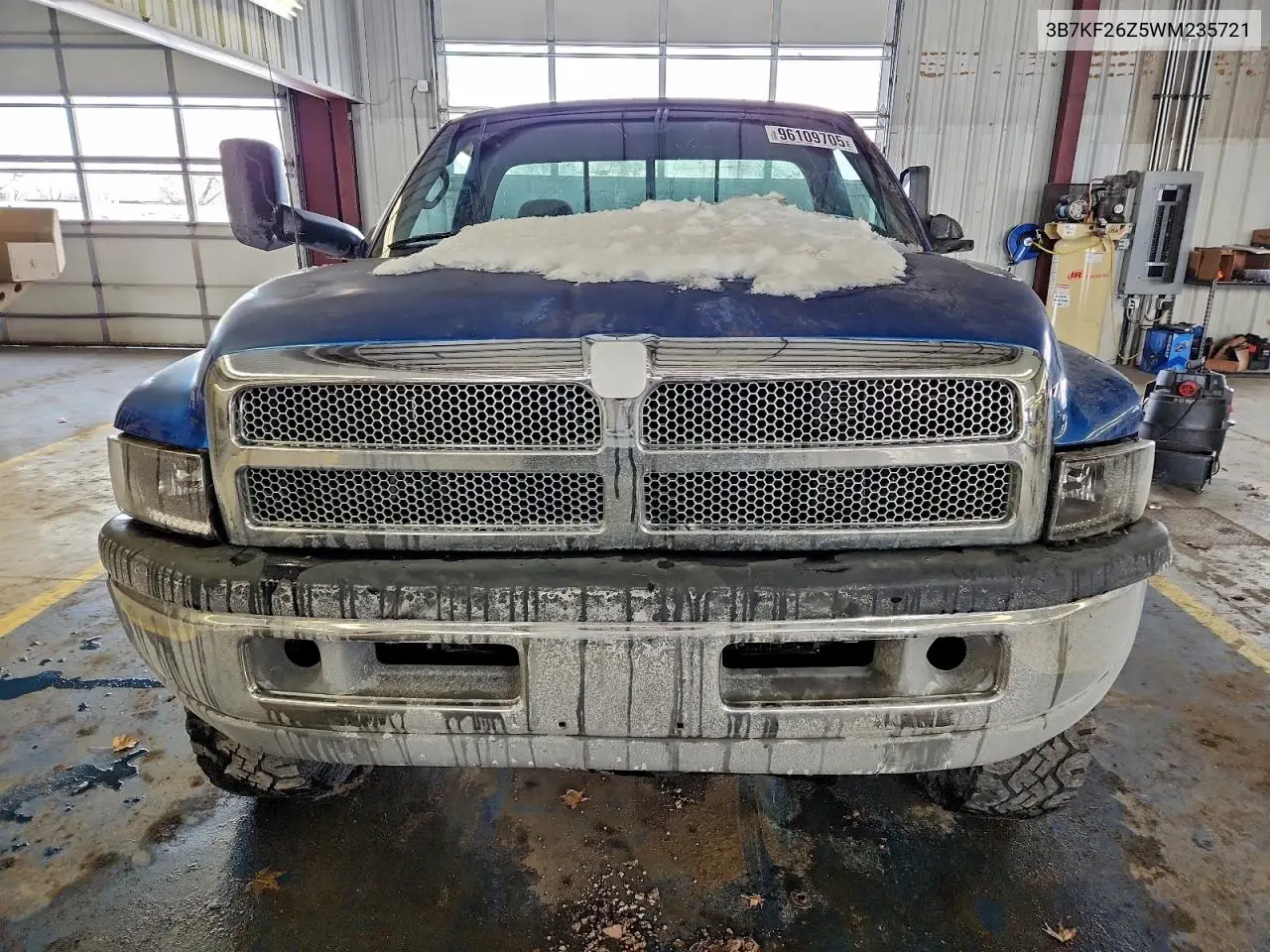 3B7KF26Z5WM235721 1998 Dodge Ram 2500