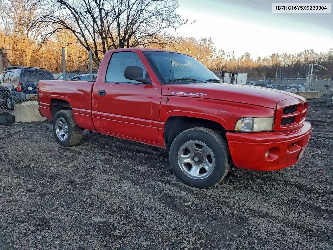 1B7HC16Y5XS233304 1999 Dodge Ram 1500
