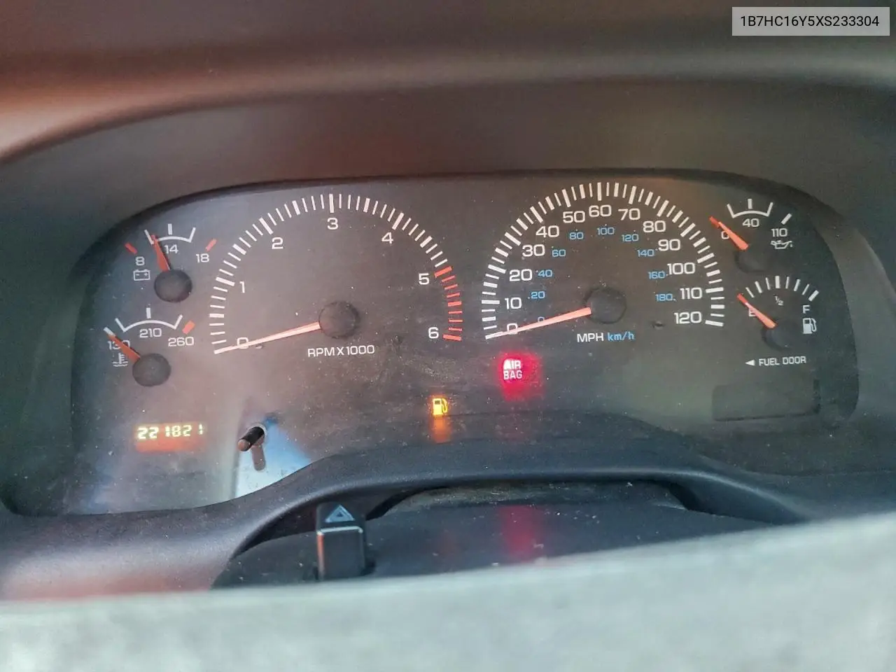 1B7HC16Y5XS233304 1999 Dodge Ram 1500