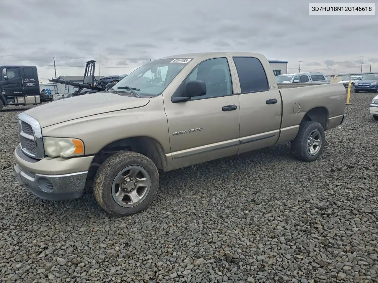 3D7HU18N12G146618 2002 Dodge Ram 1500
