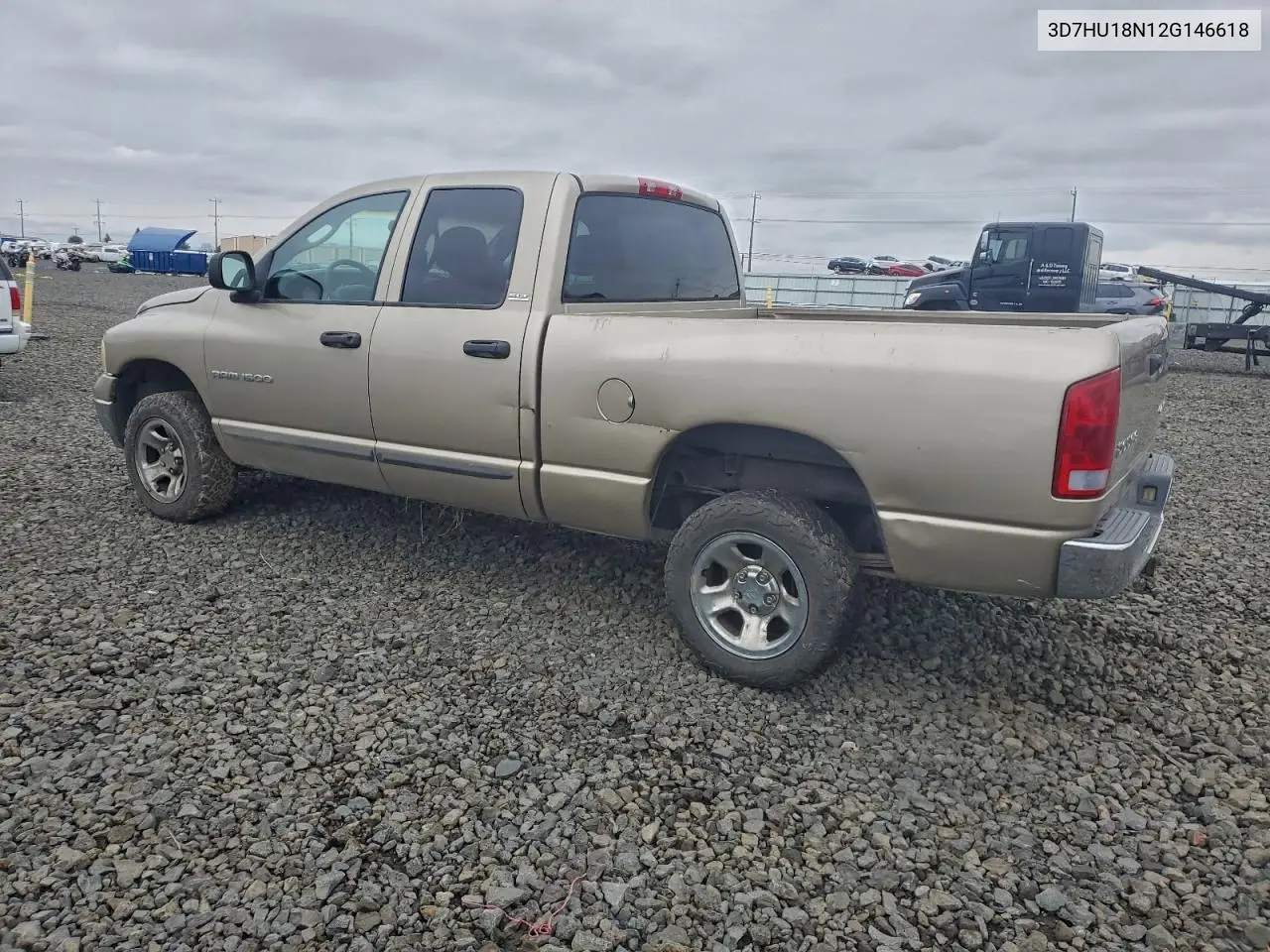 3D7HU18N12G146618 2002 Dodge Ram 1500