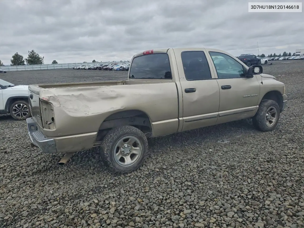3D7HU18N12G146618 2002 Dodge Ram 1500