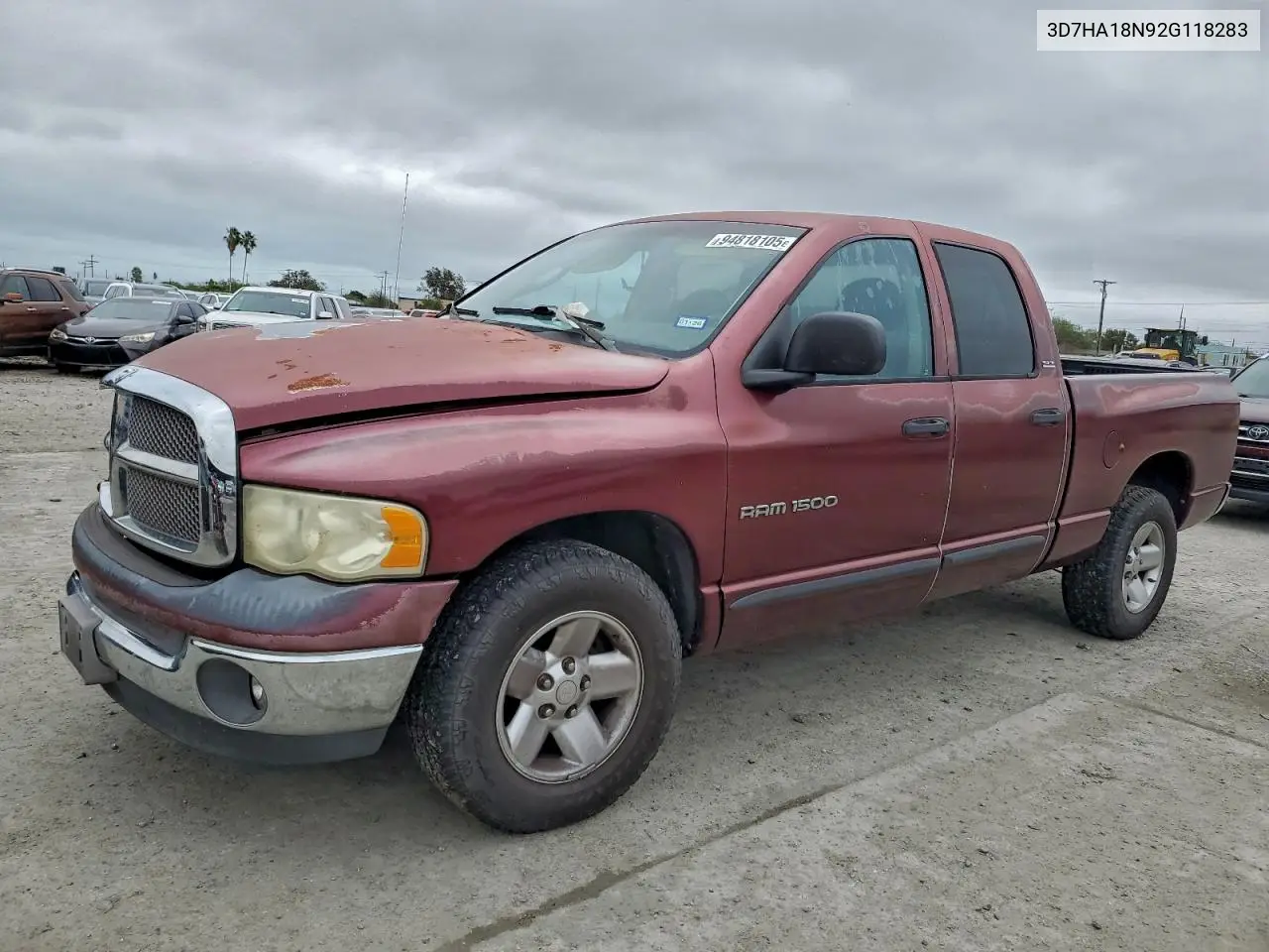 3D7HA18N92G118283 2002 Dodge Ram 1500