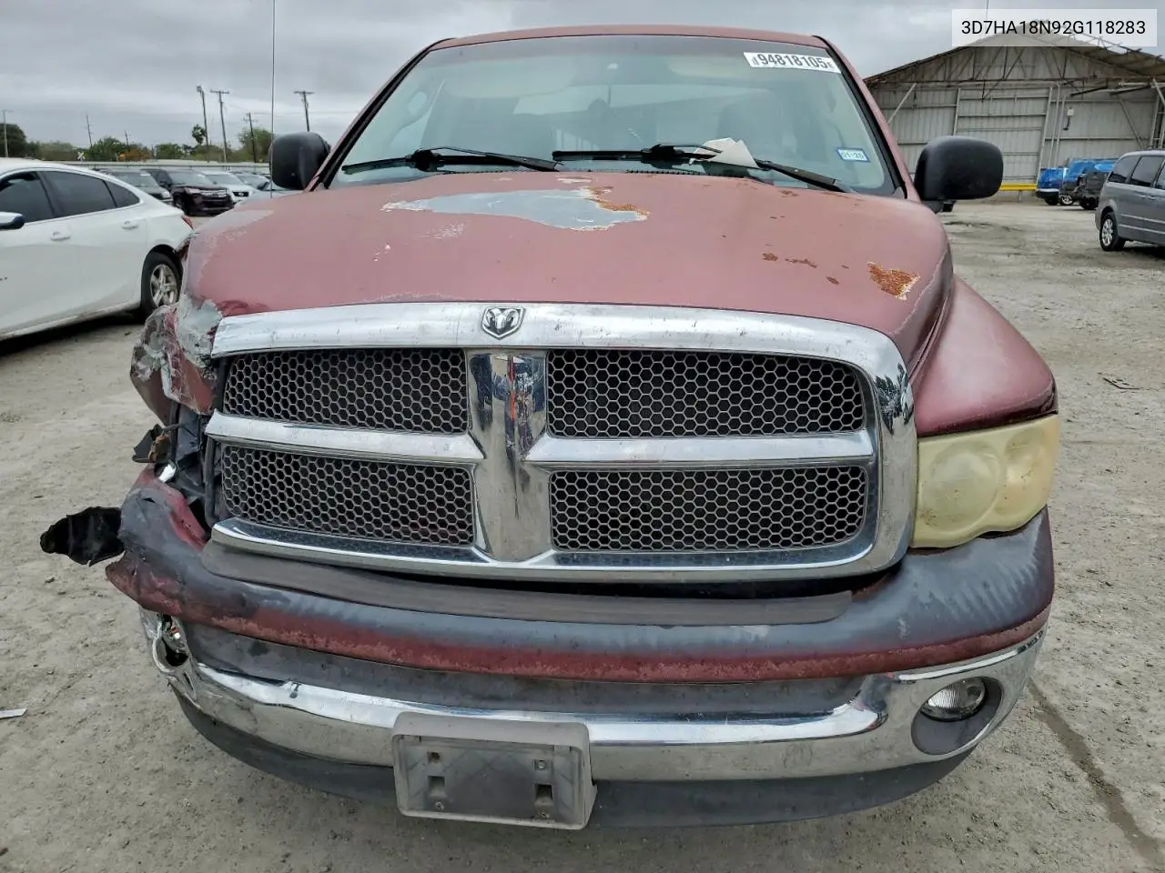 3D7HA18N92G118283 2002 Dodge Ram 1500