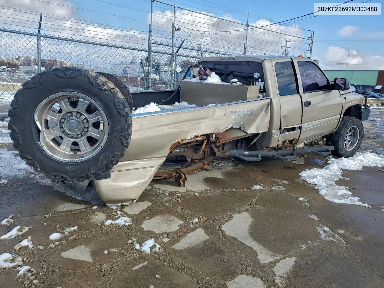 3B7KF23692M303488 2002 Dodge Ram 2500