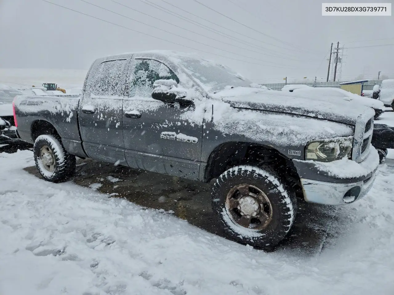 3D7KU28DX3G739771 2003 Dodge Ram 2500 St