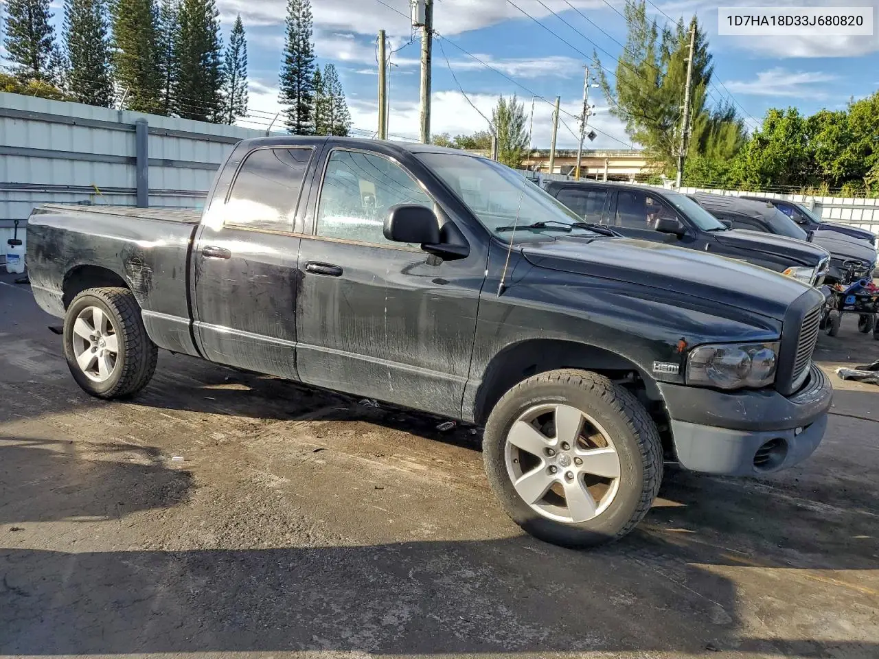 1D7HA18D33J680820 2003 Dodge Ram 1500 St
