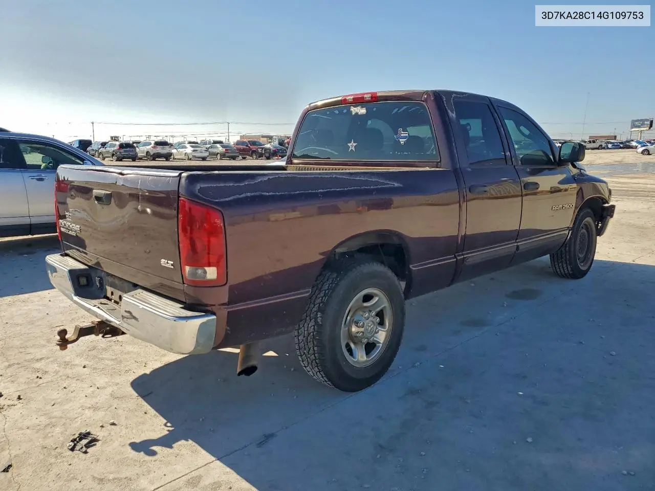 3D7KA28C14G109753 2004 Dodge Ram 2500 St