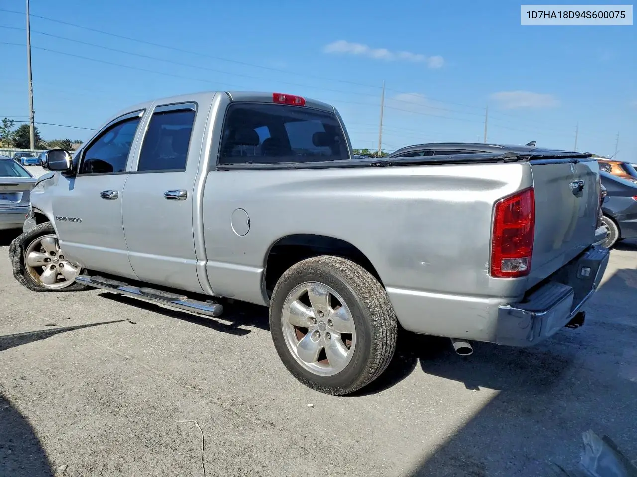 1D7HA18D94S600075 2004 Dodge Ram 1500 St