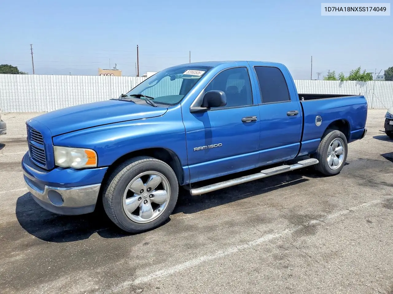 1D7HA18NX5S174049 2005 Dodge Ram 1500 St