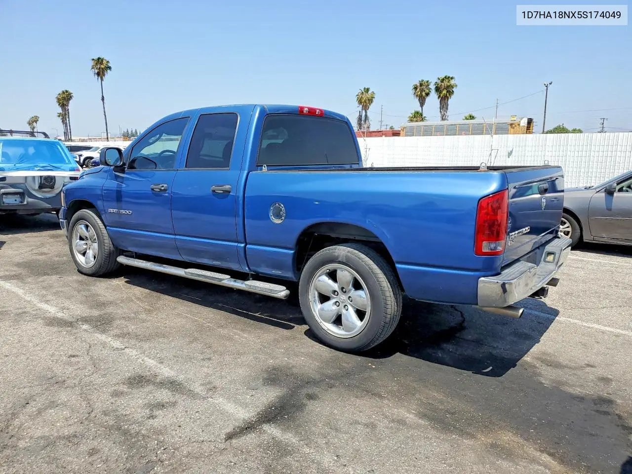 1D7HA18NX5S174049 2005 Dodge Ram 1500 St