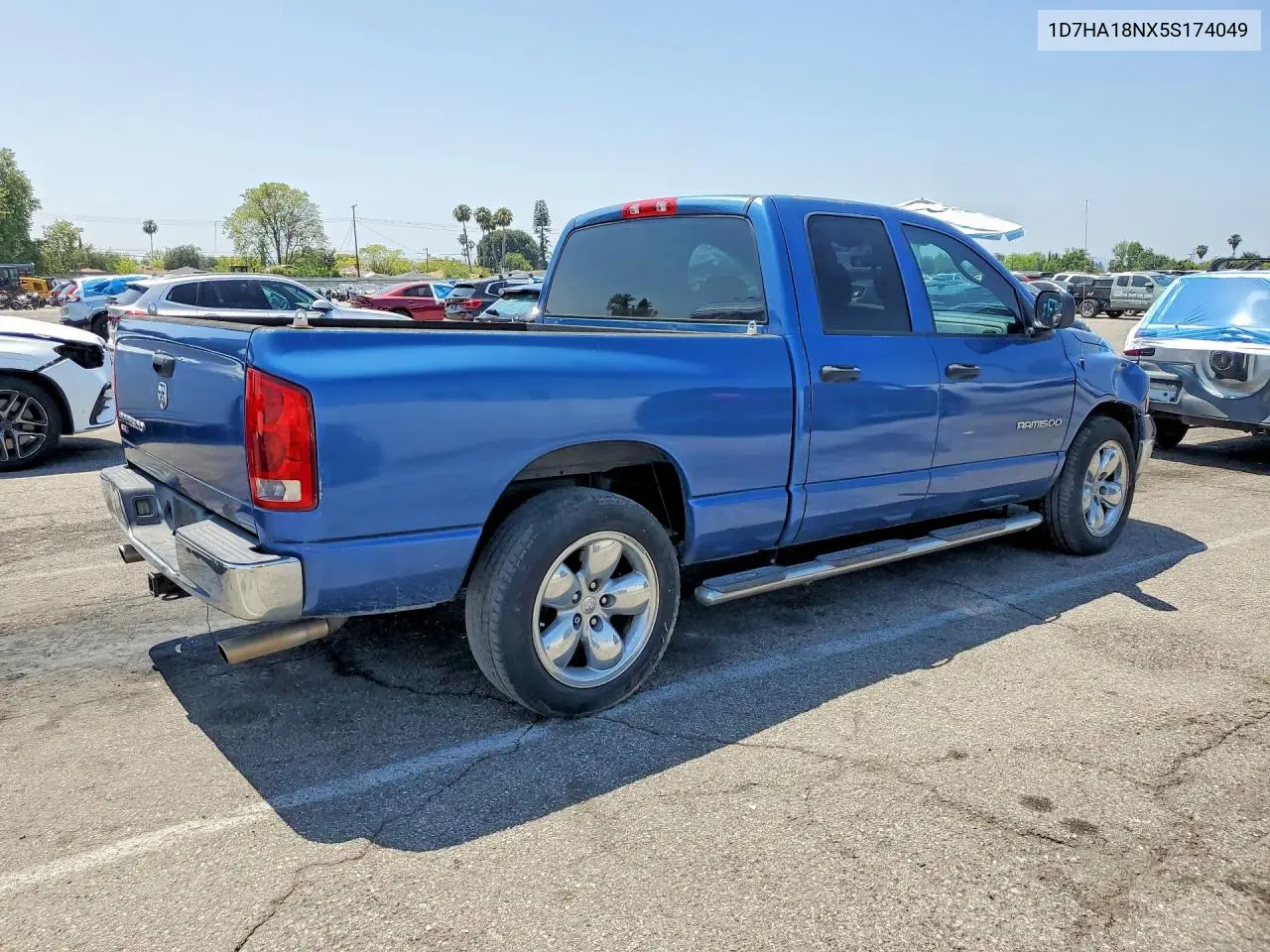 1D7HA18NX5S174049 2005 Dodge Ram 1500 St