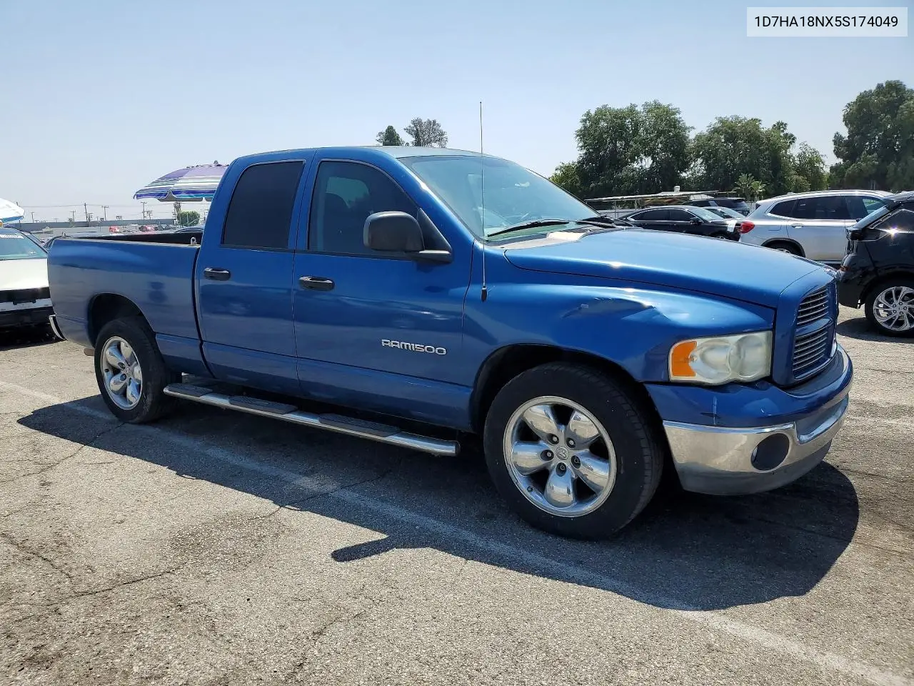 1D7HA18NX5S174049 2005 Dodge Ram 1500 St