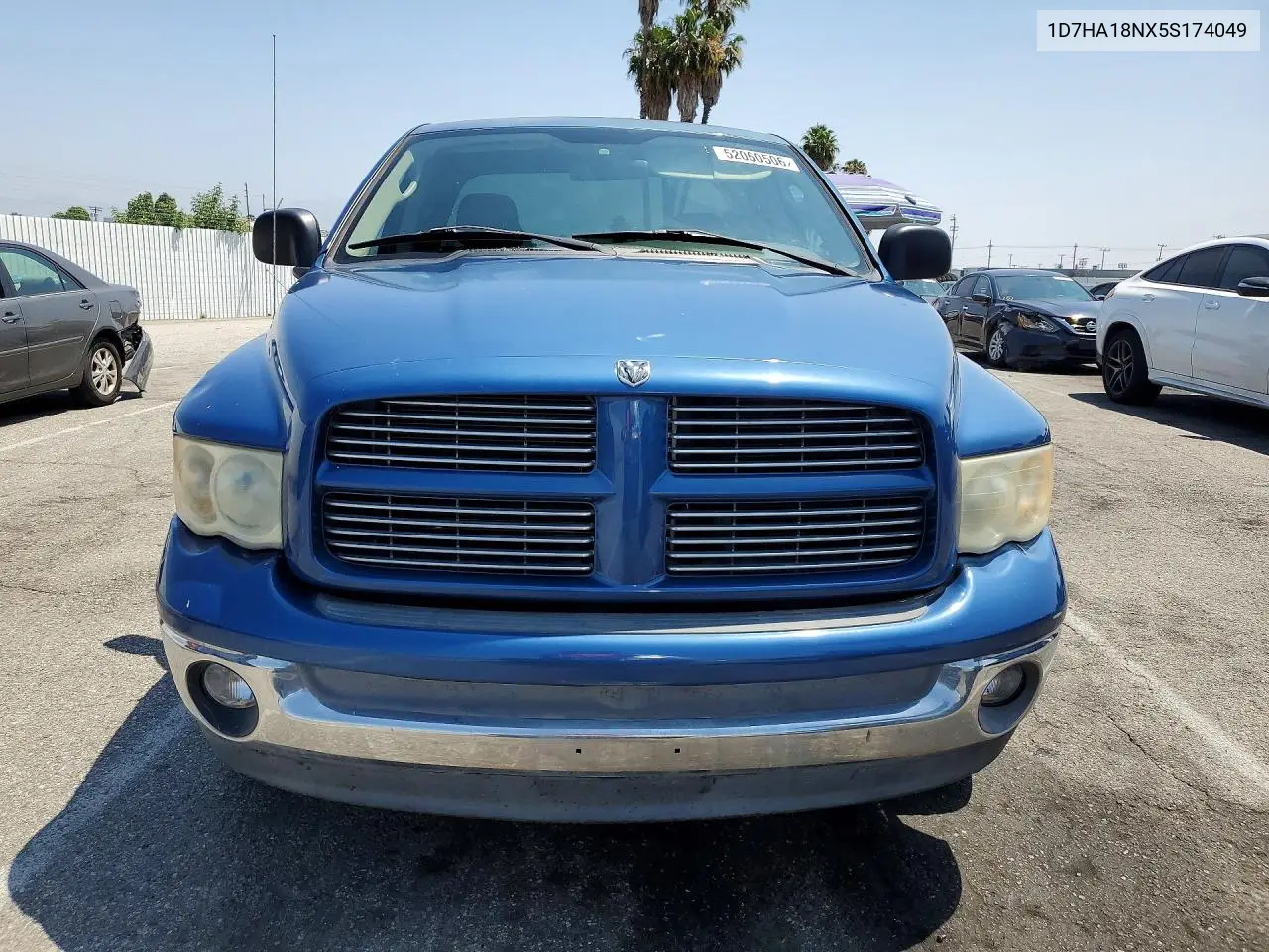 1D7HA18NX5S174049 2005 Dodge Ram 1500 St