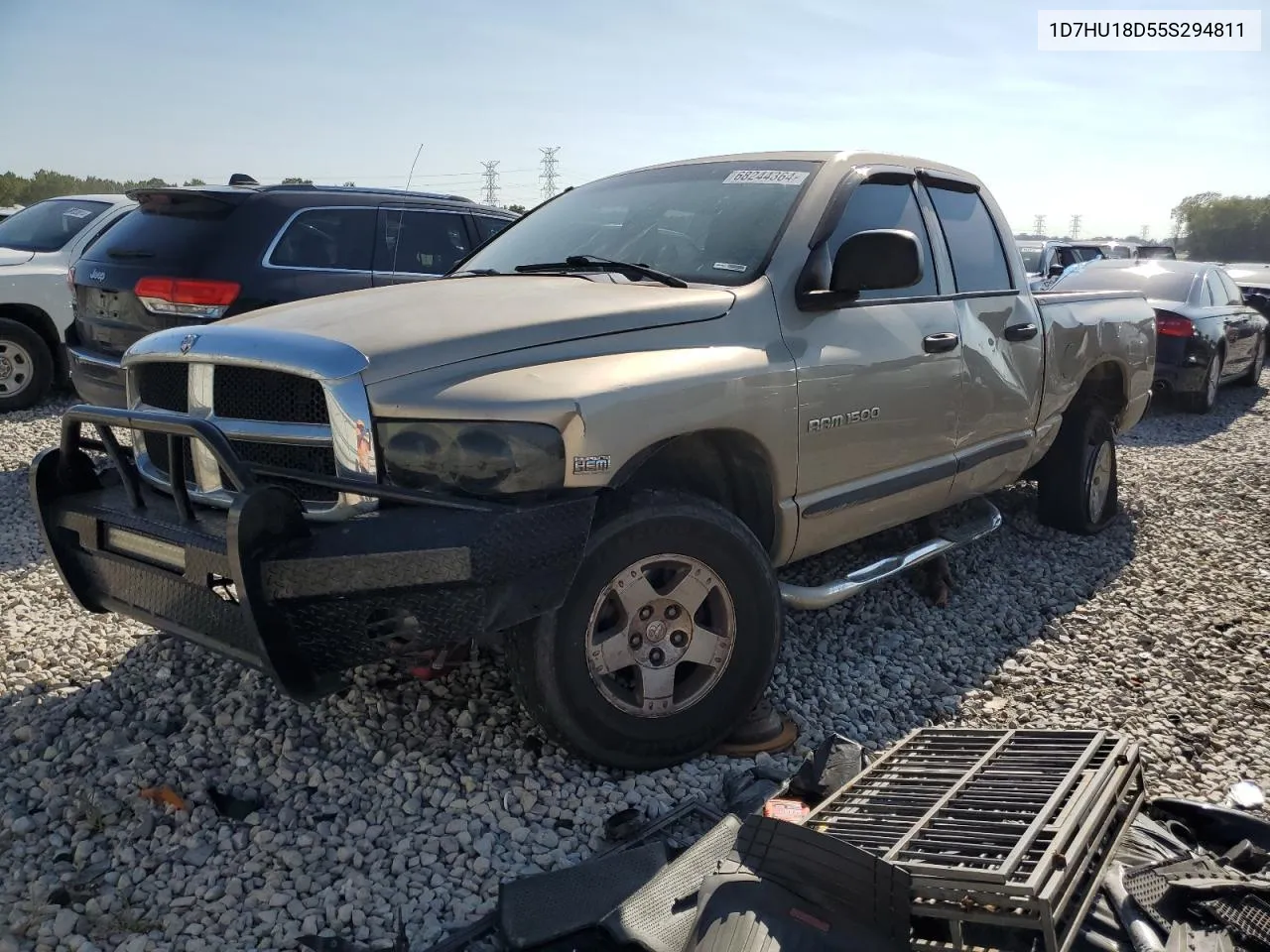 2005 Dodge Ram 1500 St VIN: 1D7HU18D55S294811 Lot: 68244364