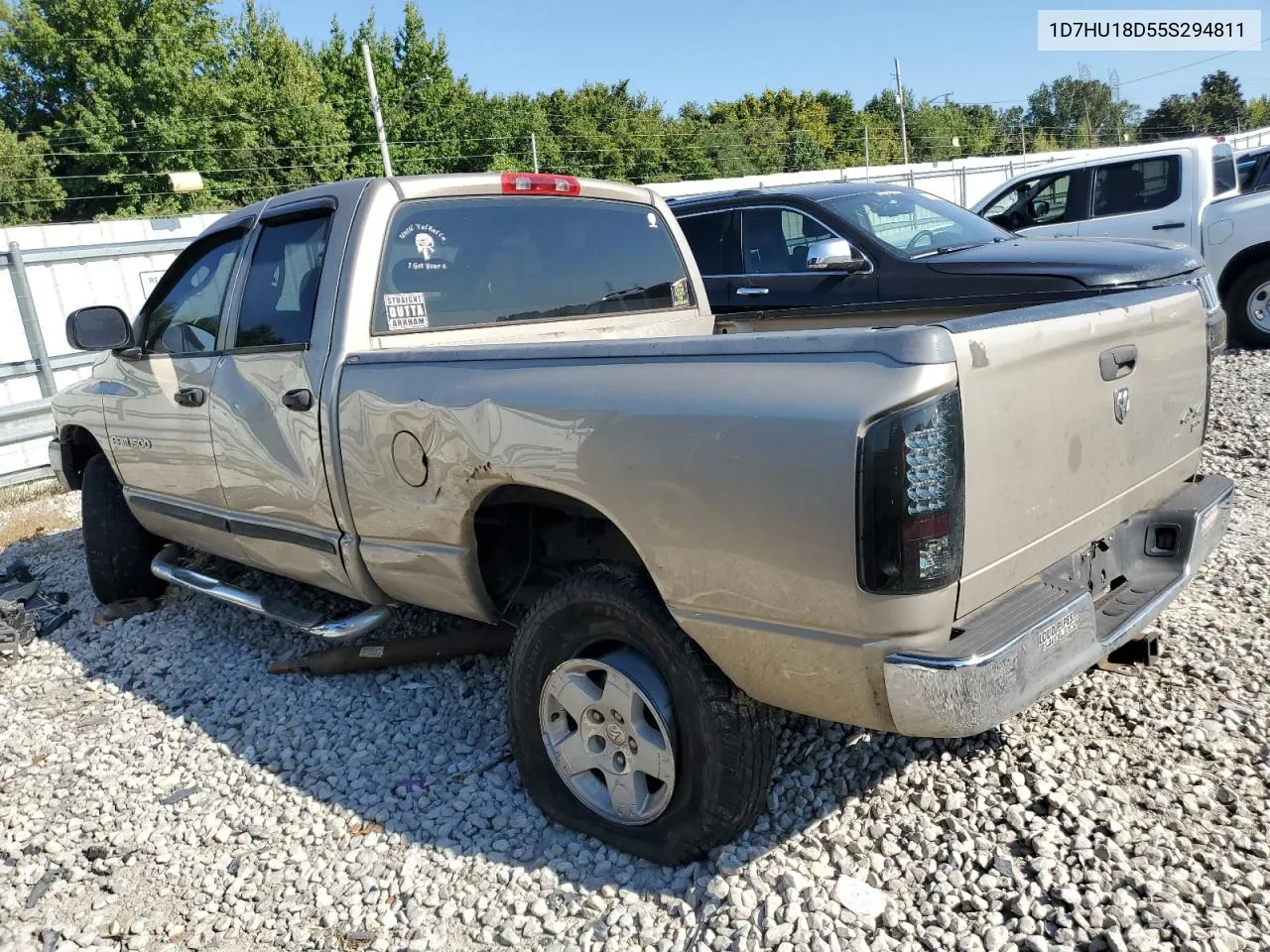 2005 Dodge Ram 1500 St VIN: 1D7HU18D55S294811 Lot: 68244364