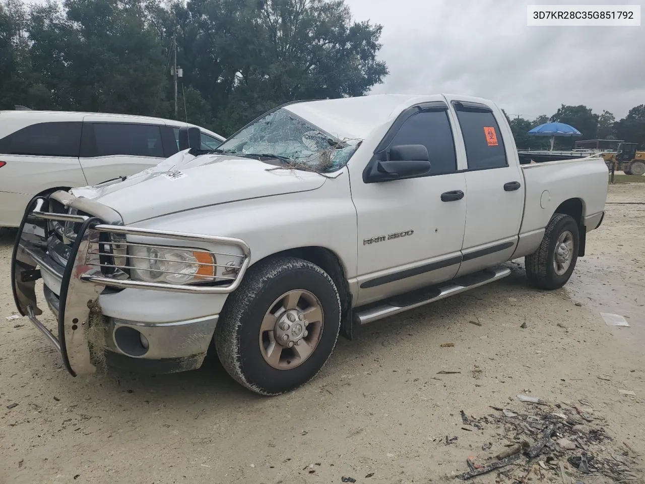 3D7KR28C35G851792 2005 Dodge Ram 2500 St