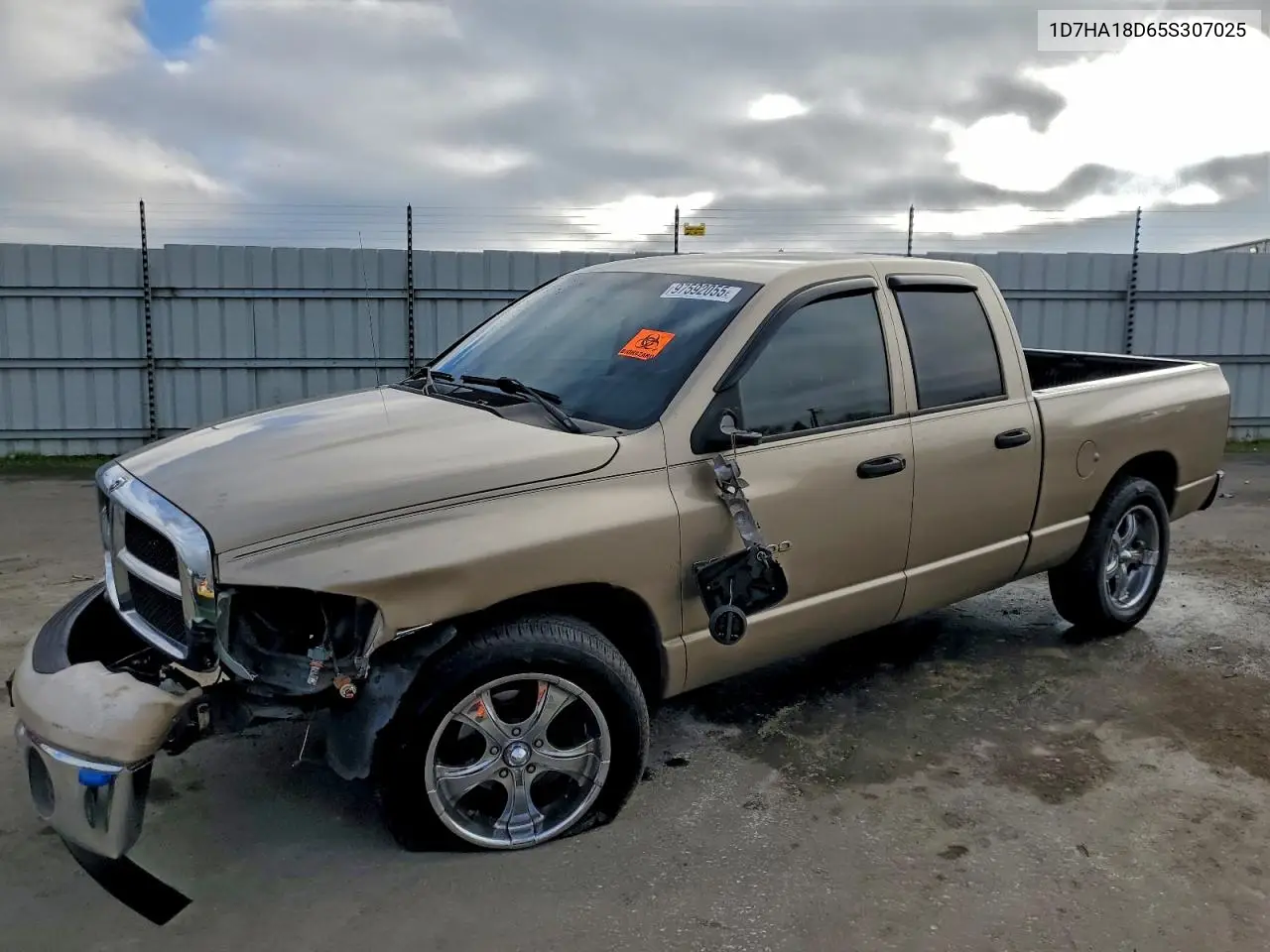 1D7HA18D65S307025 2005 Dodge Ram 1500 St
