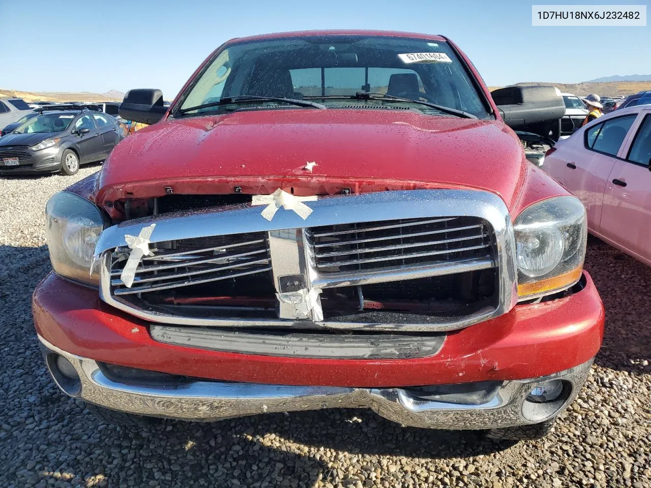 2006 Dodge Ram 1500 St VIN: 1D7HU18NX6J232482 Lot: 67401604