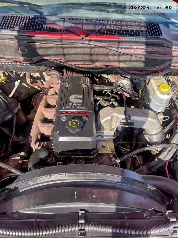 3D3KS29C16G190303 2006 Dodge Ram 2500