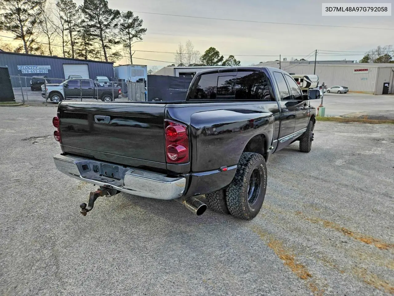 3D7ML48A97G792058 2007 Dodge Ram 3500 St
