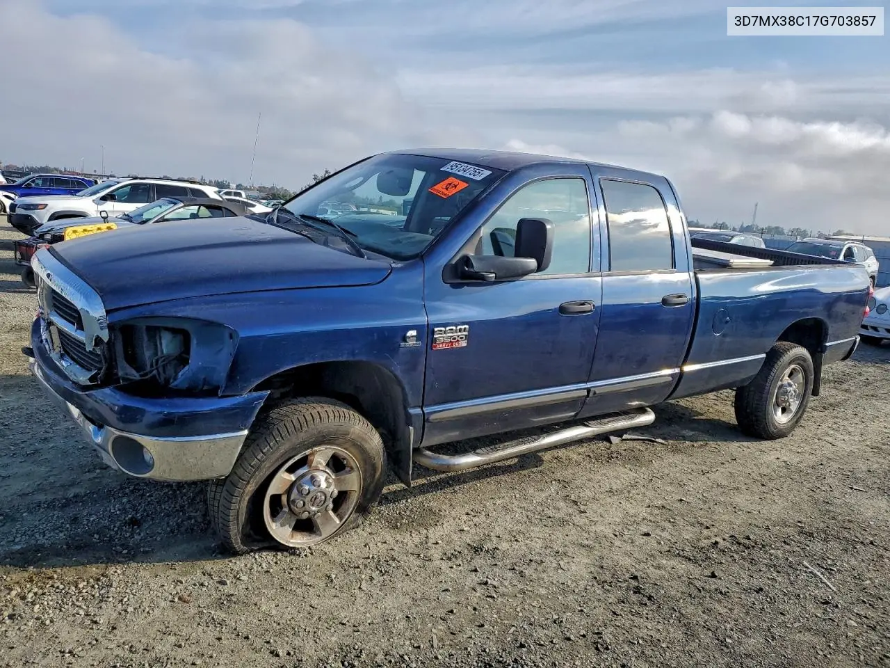 3D7MX38C17G703857 2007 Dodge Ram 3500 St