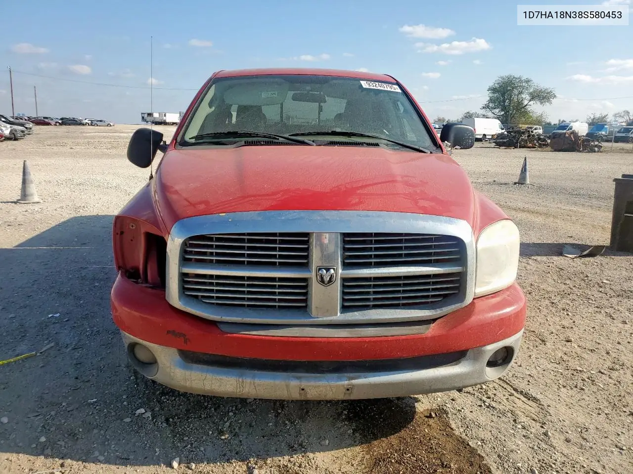 1D7HA18N38S580453 2008 Dodge Ram 1500 St