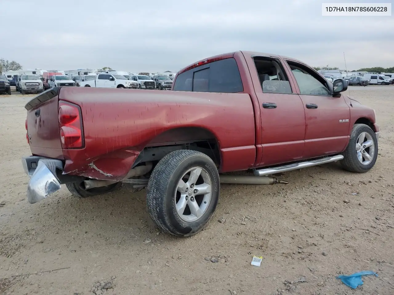 1D7HA18N78S606228 2008 Dodge Ram 1500 St