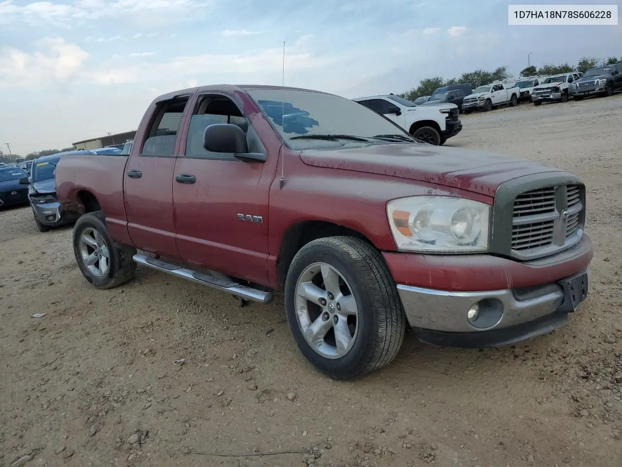 1D7HA18N78S606228 2008 Dodge Ram 1500 St