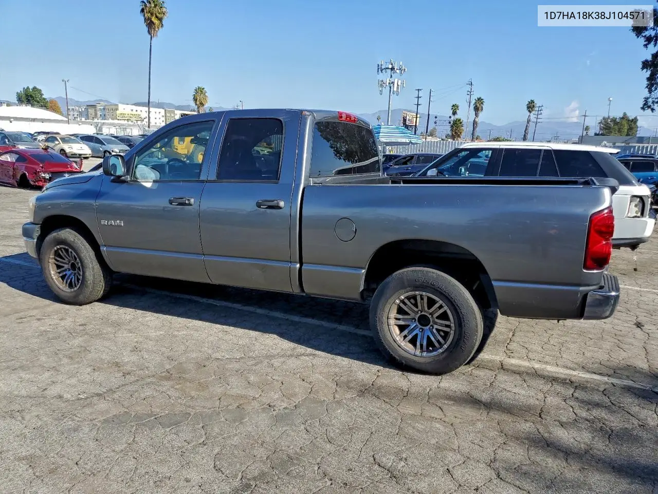 1D7HA18K38J104571 2008 Dodge Ram 1500 St
