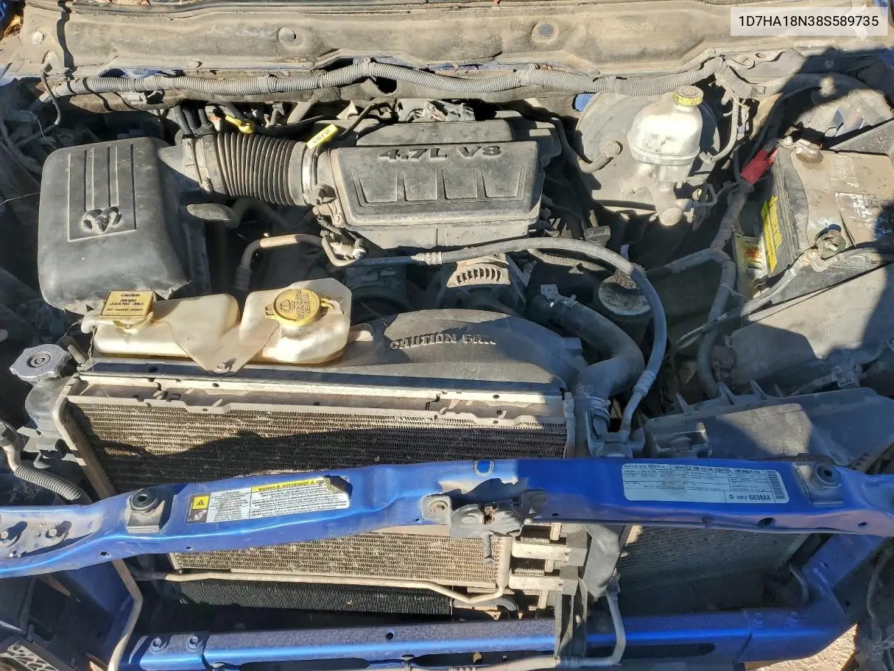 1D7HA18N38S589735 2008 Dodge Ram 1500 St
