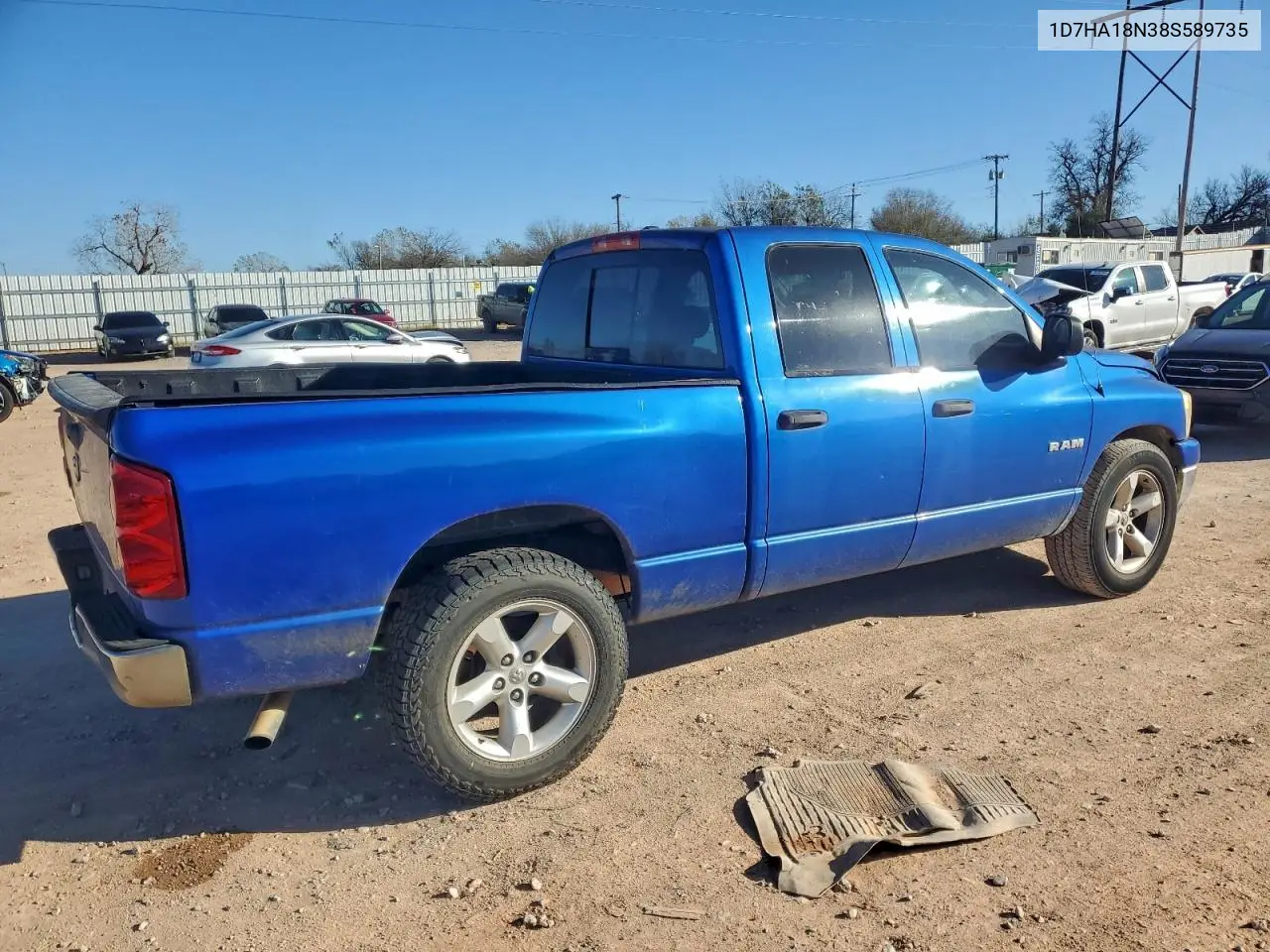 1D7HA18N38S589735 2008 Dodge Ram 1500 St