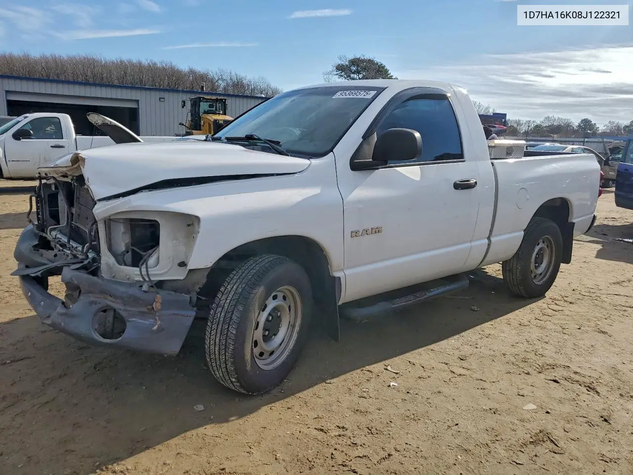 1D7HA16K08J122321 2008 Dodge Ram 1500 St