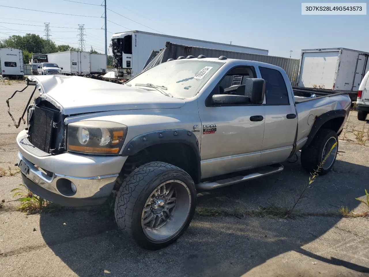 3D7KS28L49G543573 2009 Dodge Ram 2500